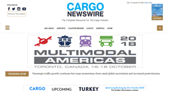 Desktop Screenshot of cargonewswire.com